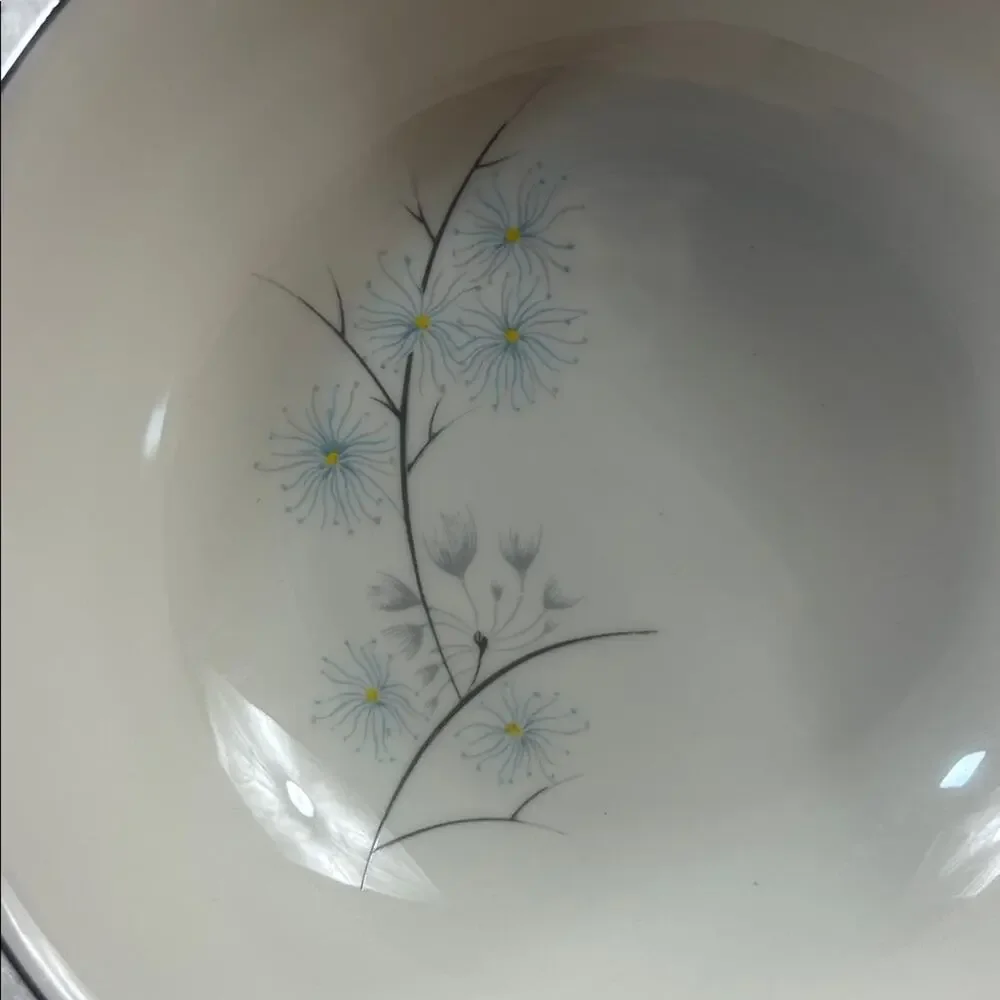 Vintage MCM Edgerton Eternal Springs‎ Serving bowl and Fruit bowl set - 6 pieces